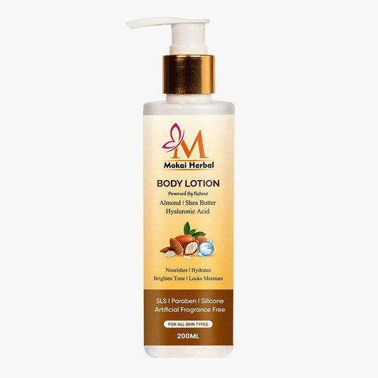 Hyaluronic acid & Almond Body Lotion- Deep Nourishment, Intense Hydration