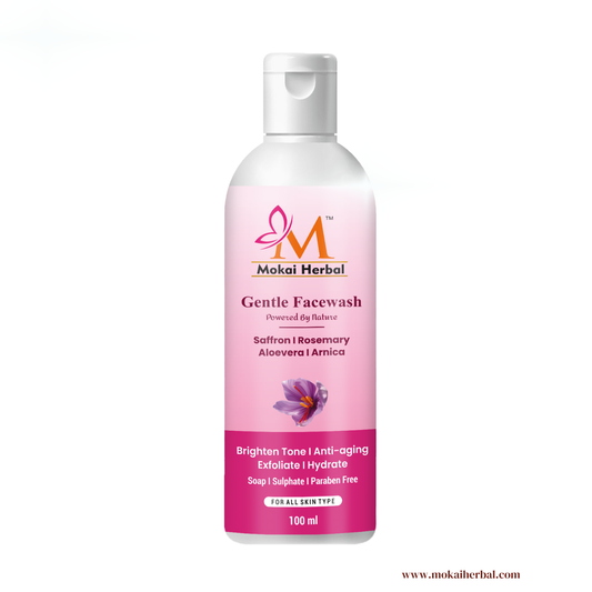 Saffron & Rosemary Face Wash for Clear, Radiant Skin